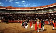 Jean Leon Gerome Plaza de Toros  : The Entry of the Bull china oil painting artist
